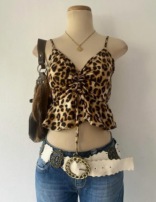 Cheetah print top