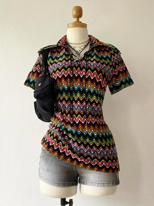Woven thread shirt