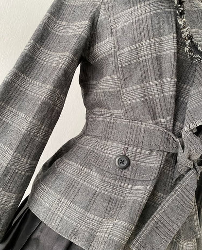 Blazer with bow