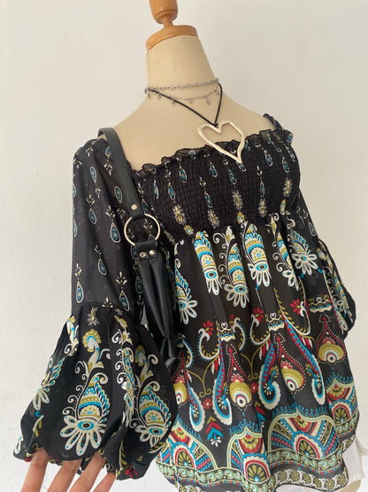 Adorable bohemian top
