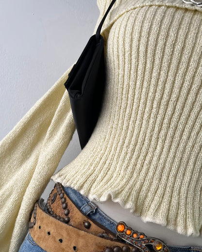 Off-shoulder sweater