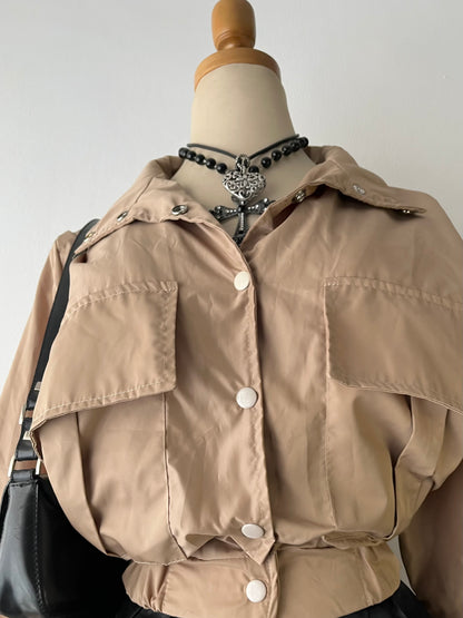 Cargo beige jacket