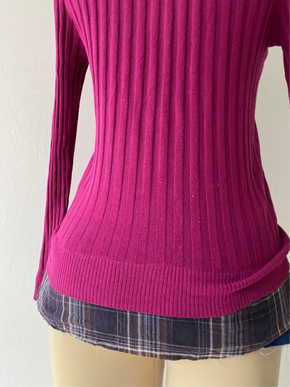 Blouse and cardigan