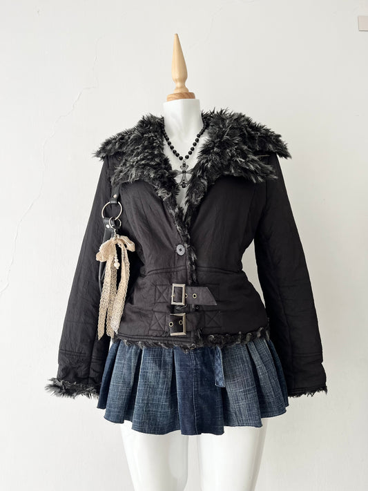 Padded gothic jacket