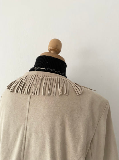 Cow girl beige jacket
