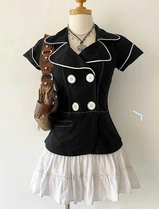 Siren office coquette blouse