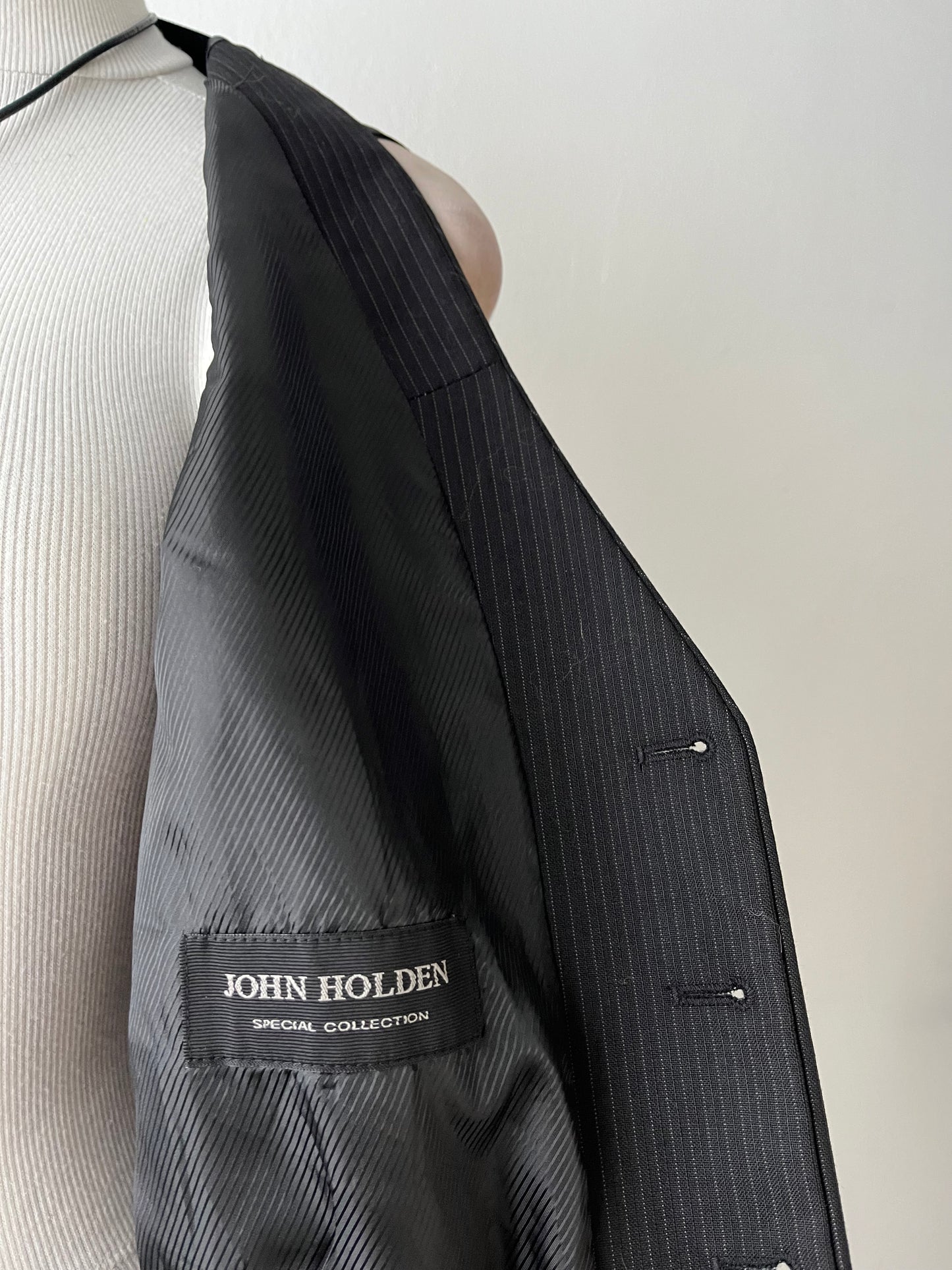 Oversize striped vest