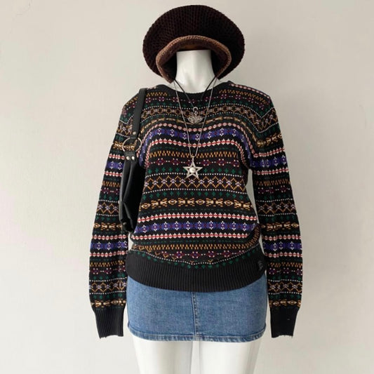 Oversized wool sweater
