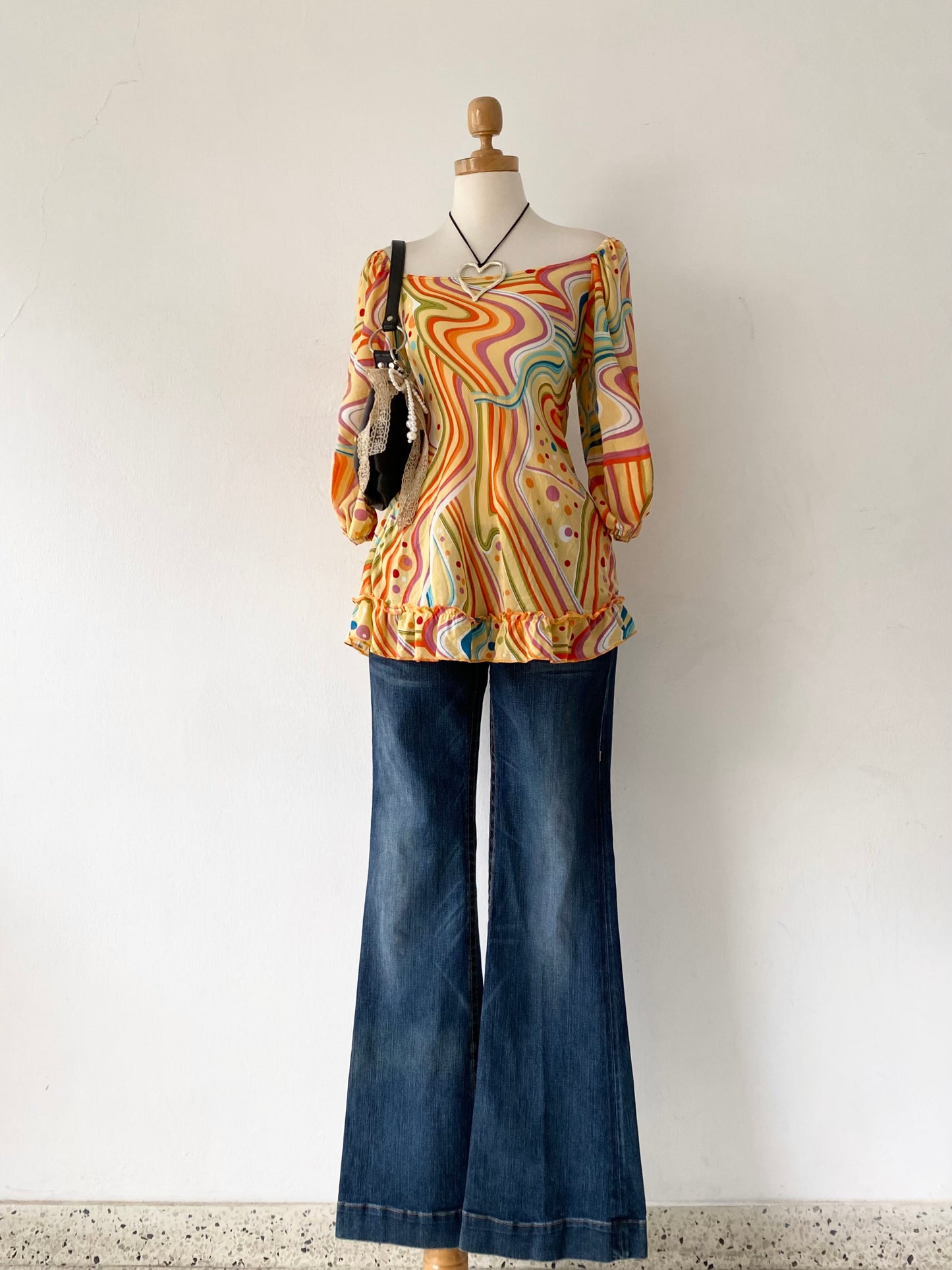 Beautiful multicolored top