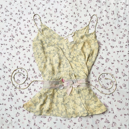 Bohemian chic crossover top