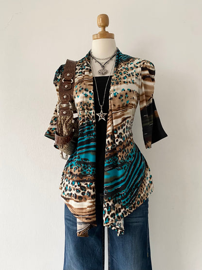 Blouse cardigan 2 in 1