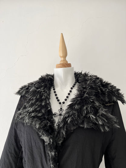 Padded gothic jacket