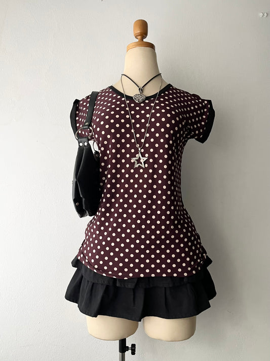 Polka dots top