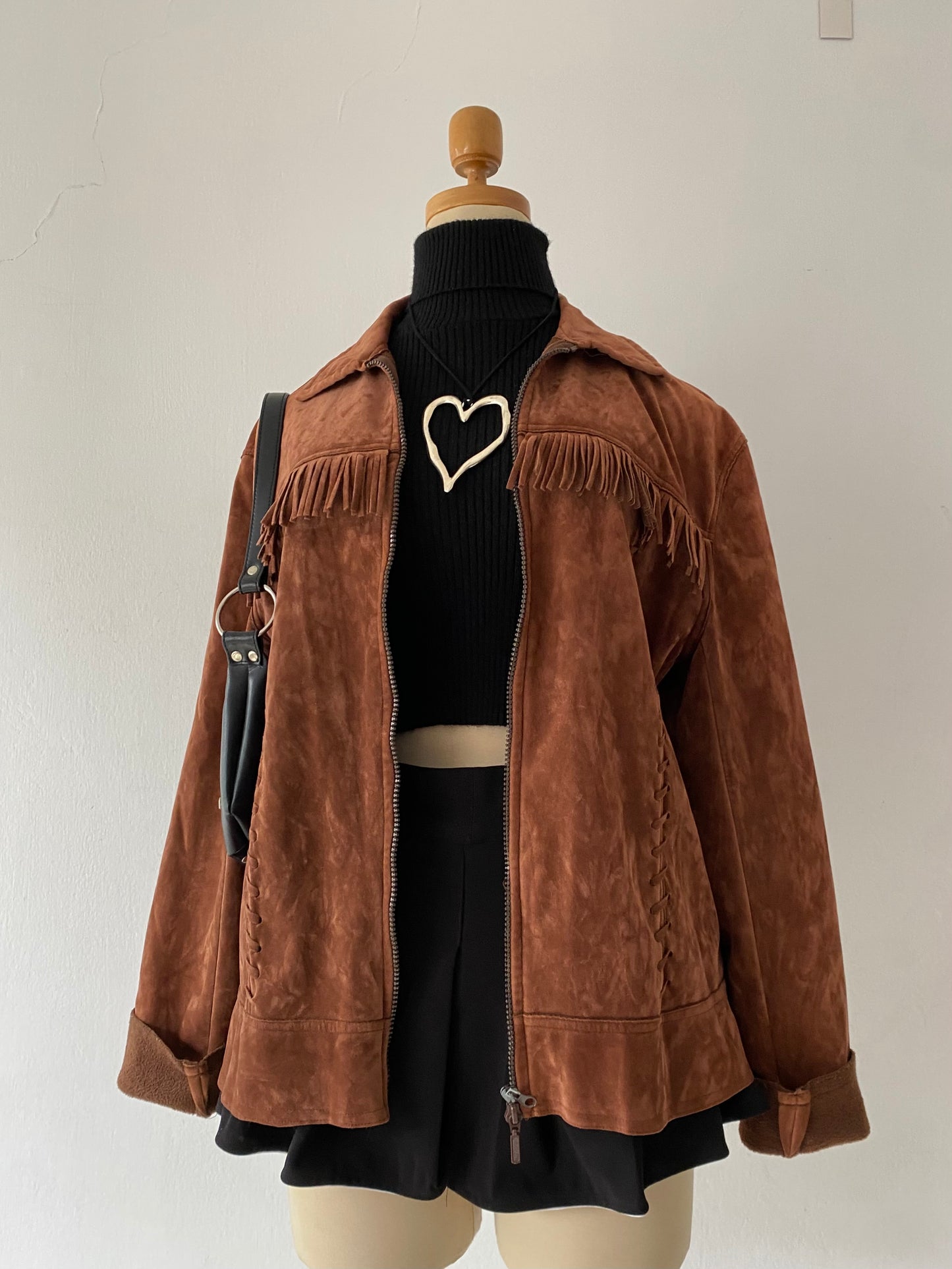 Oversized cow girl jacket