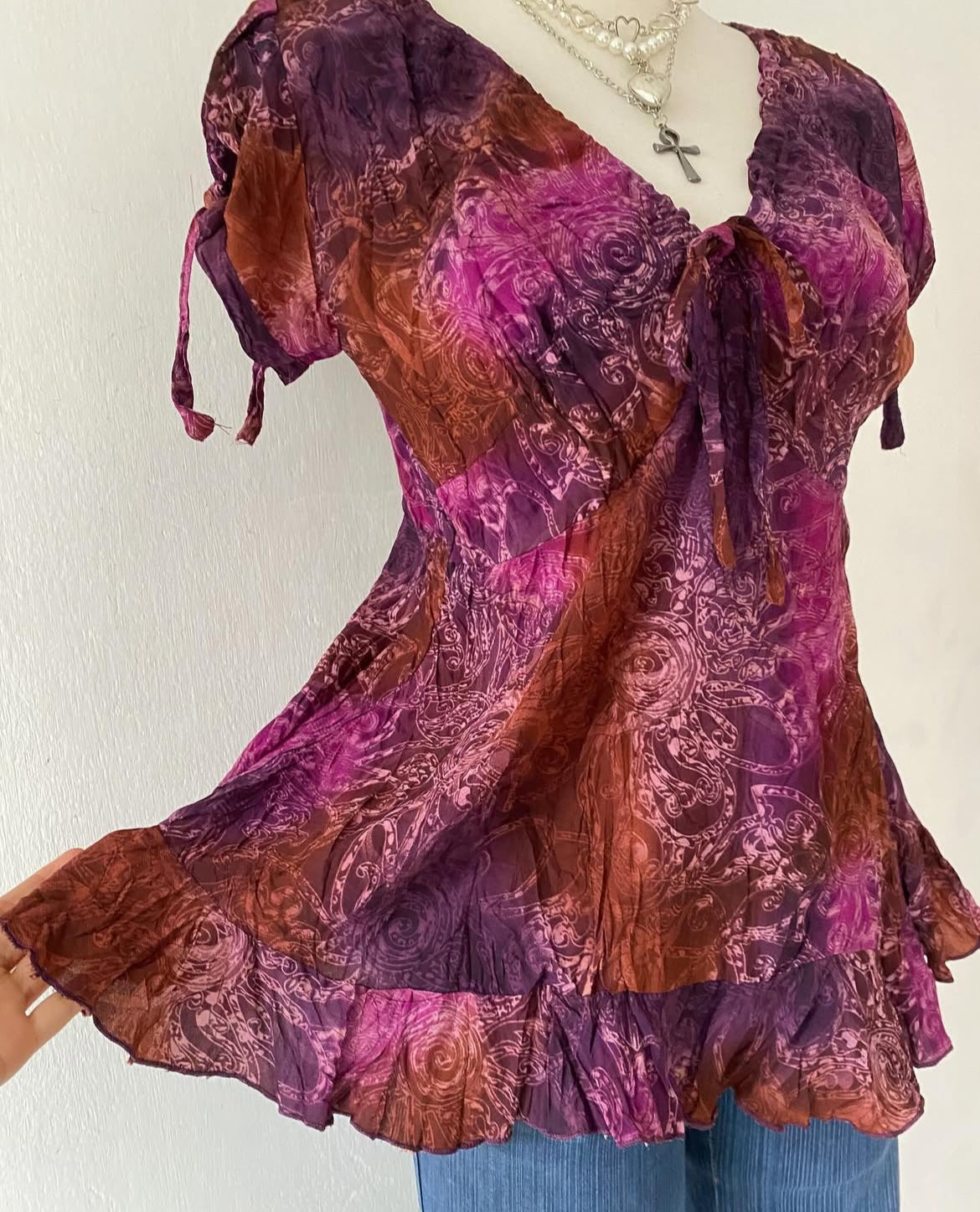 Adorable bohemian top