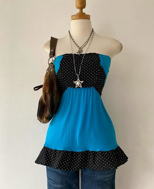 Polka dots top
