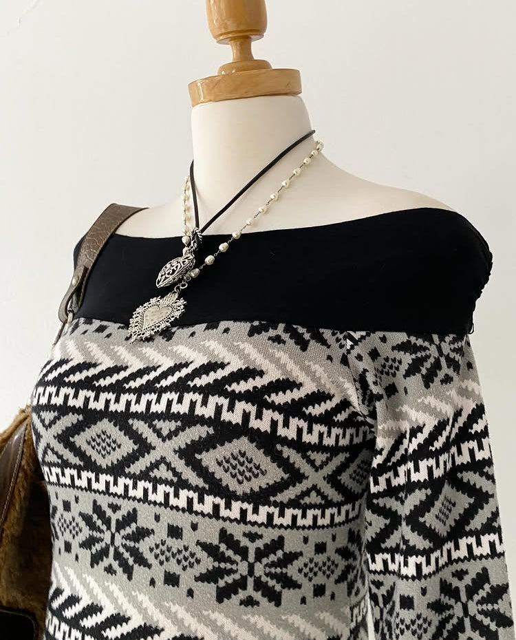 Knitted polydress
