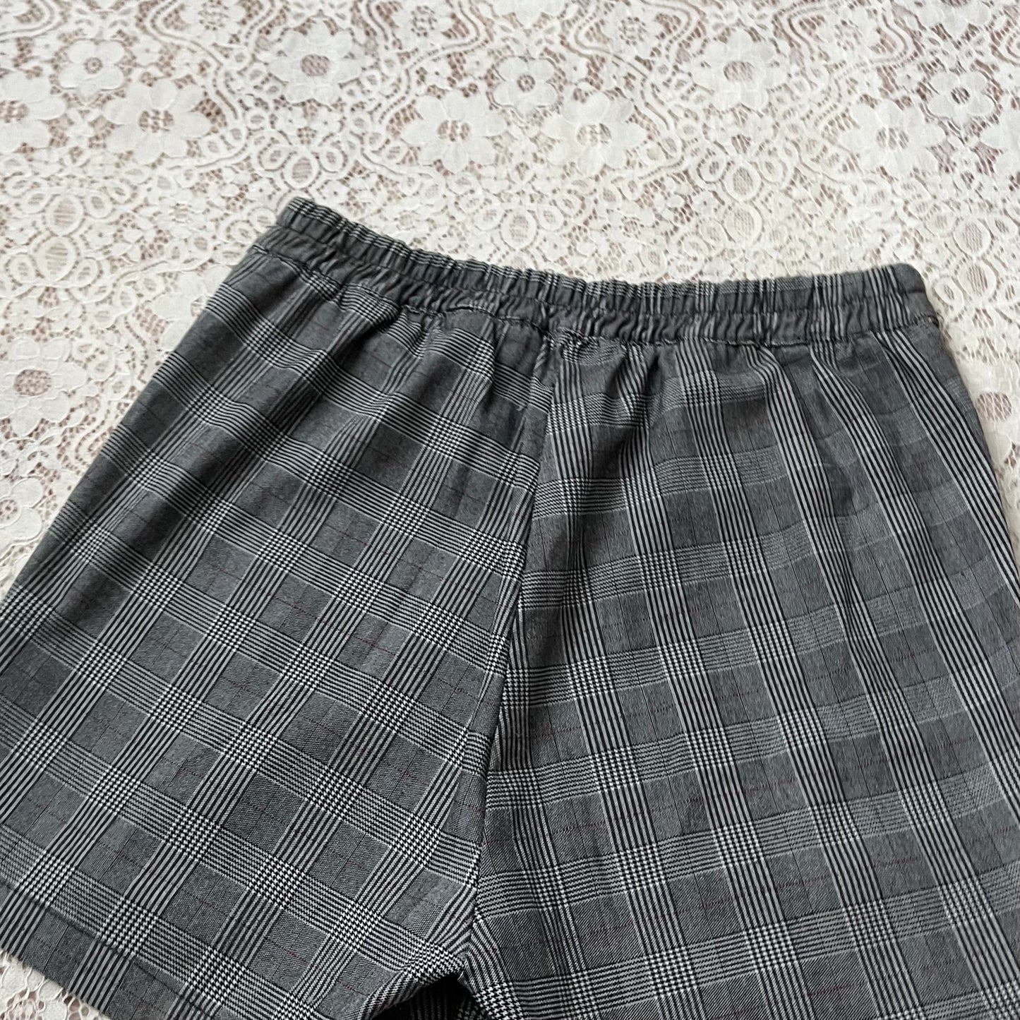 Checkered skort