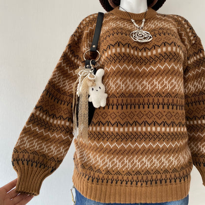 Oversized wool sweater