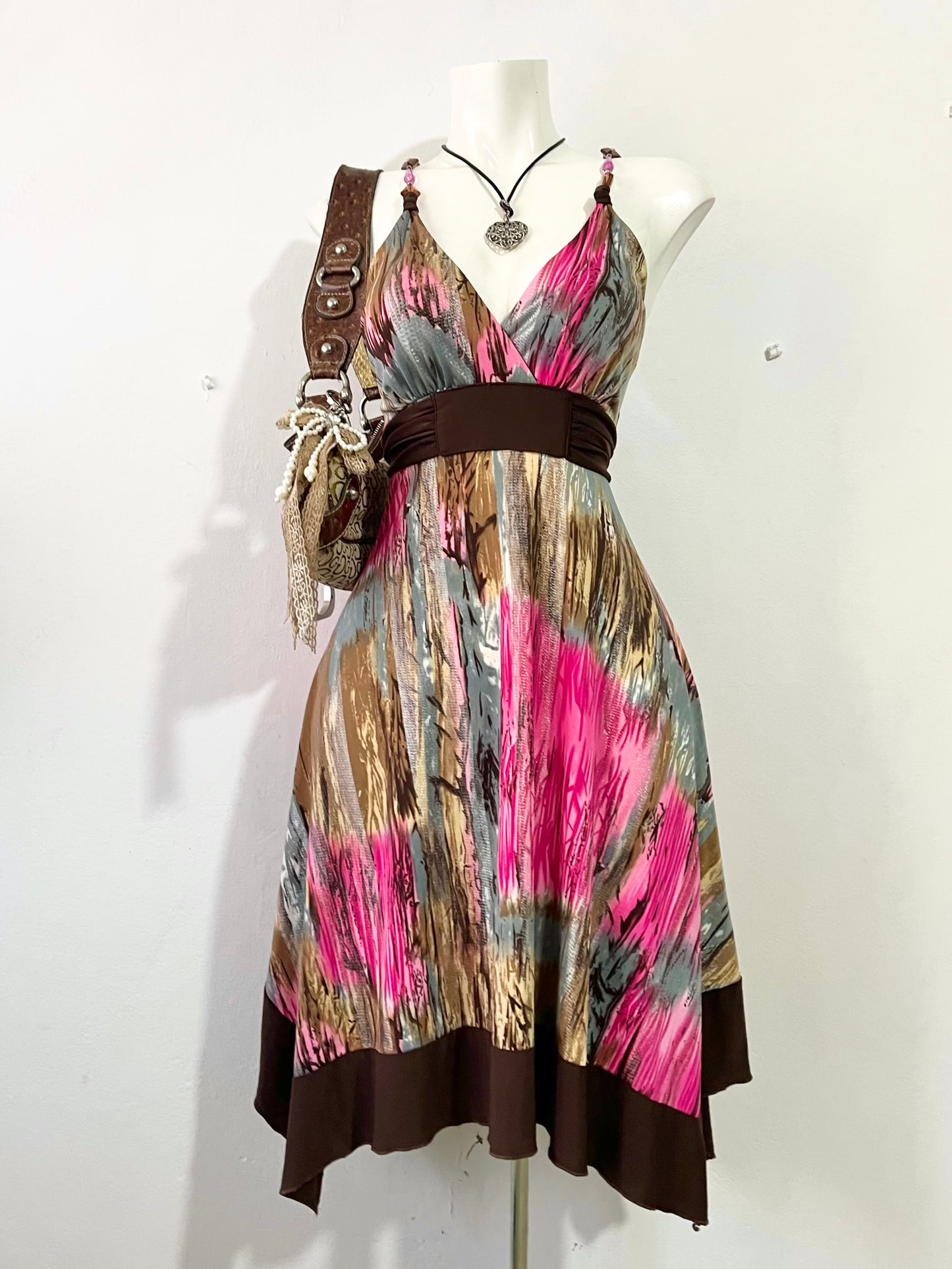 Y2K dress with back bow