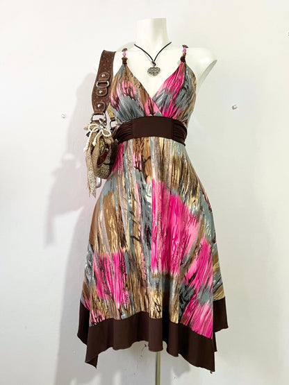 Y2K dress with back bow