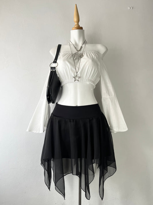 Fairy goth skirt