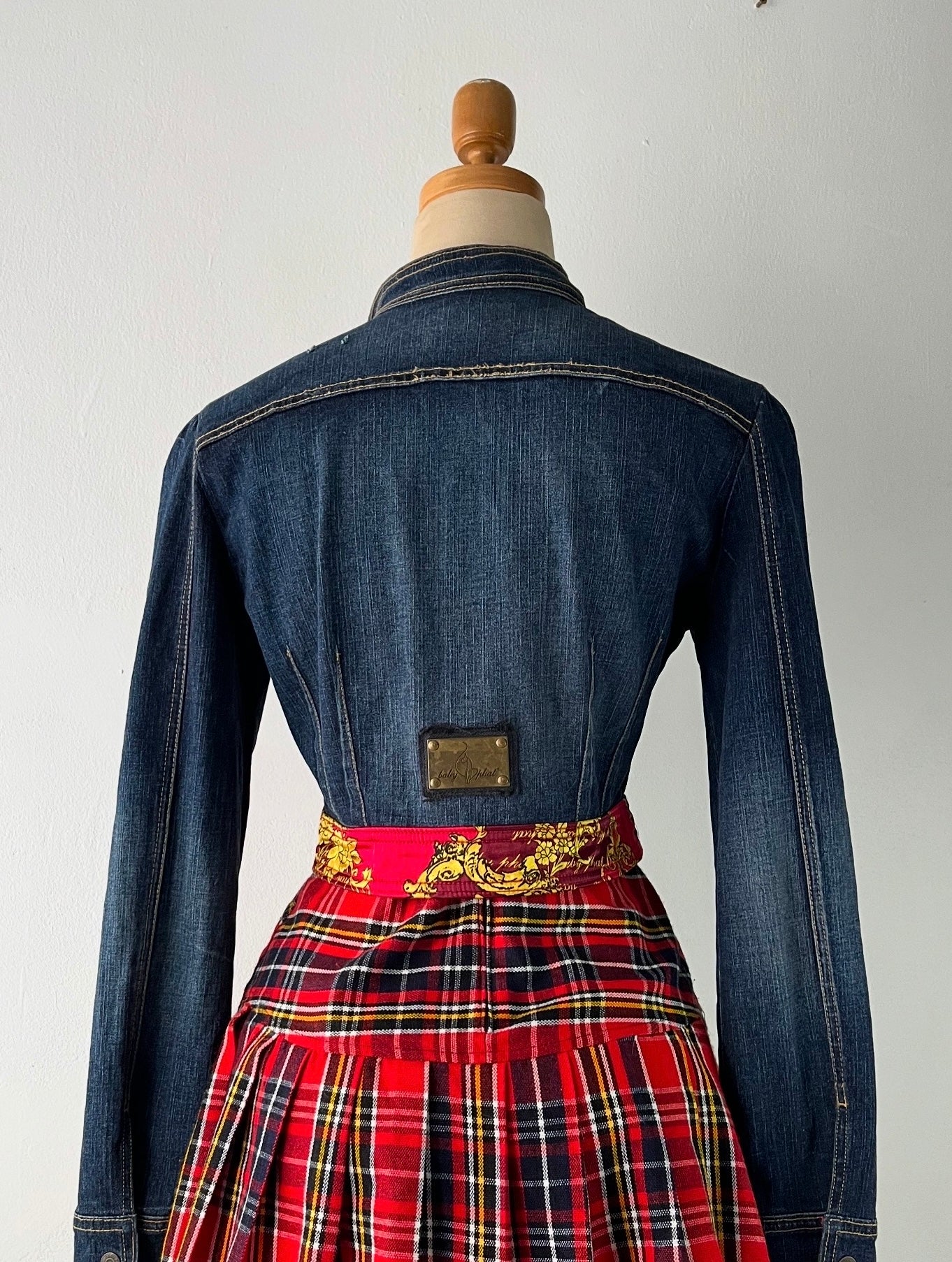 Baby Phat high-waisted jean jacket