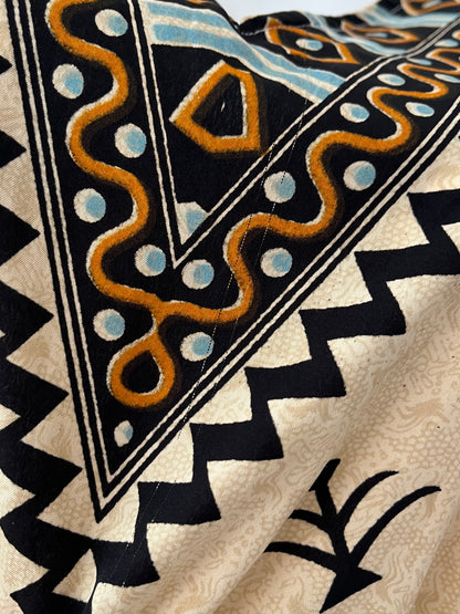 Oversized tribal dress