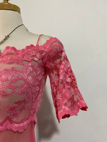 Victoria Secret pink lingerie top