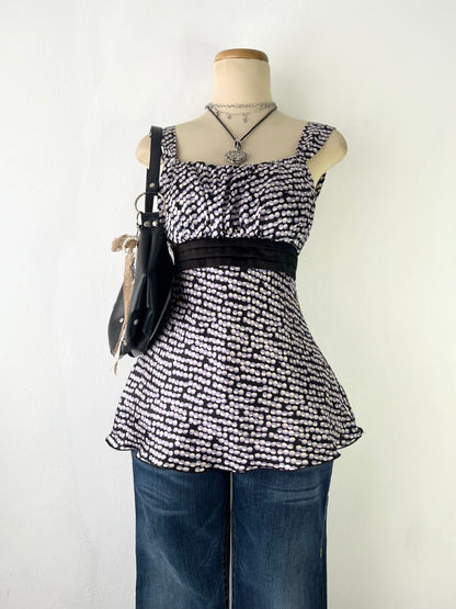 Coquette dark academy top