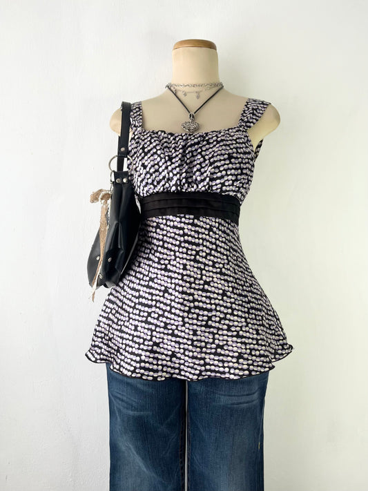 Coquette dark academy top