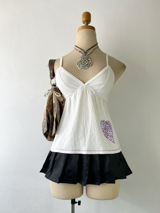 Coquette top with bow