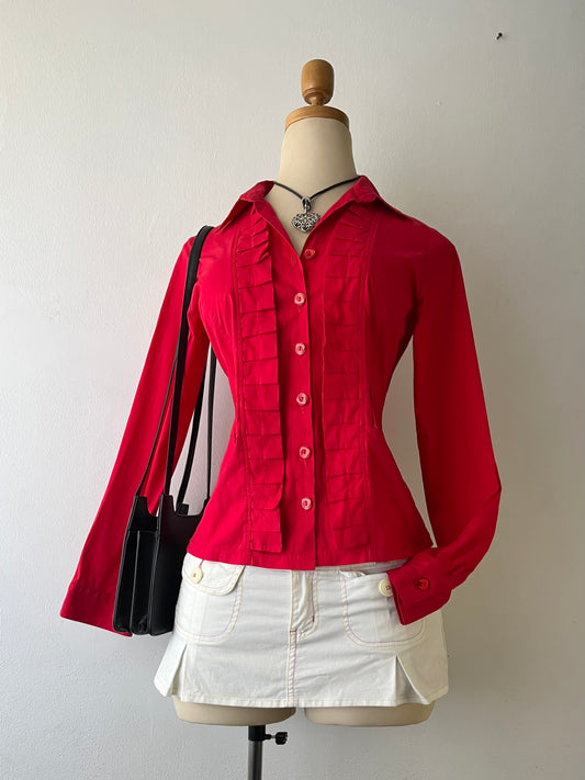 Adorable red blouse
