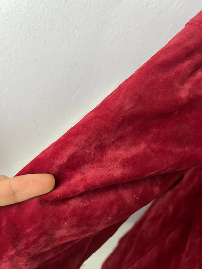 Burgundy penny lane jacket