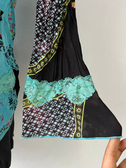 Adorable bohemian chic top