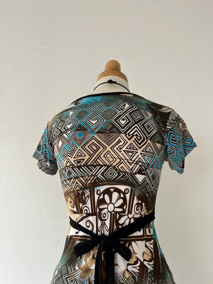 Y2k top with back tie