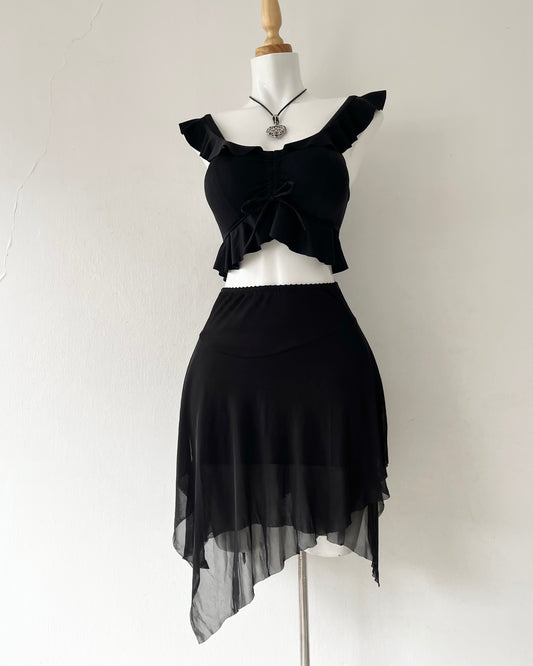 Fairy goth skirt