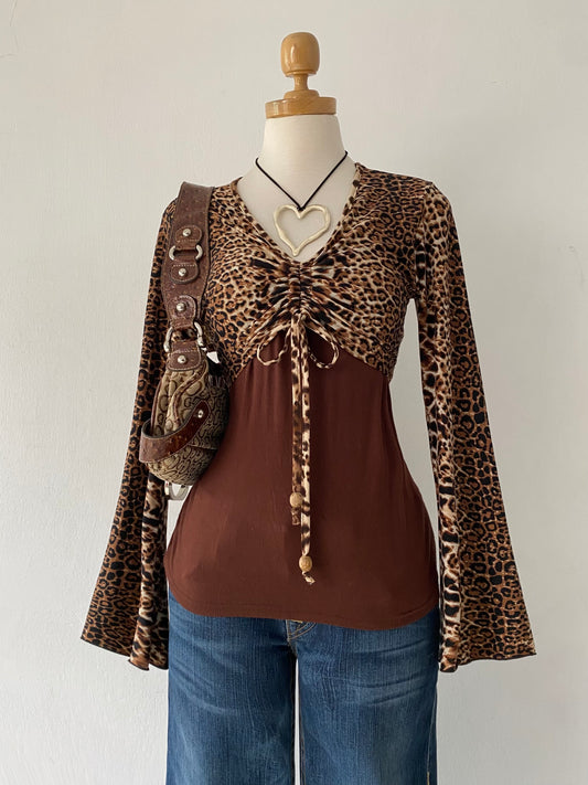 Cheetah print top