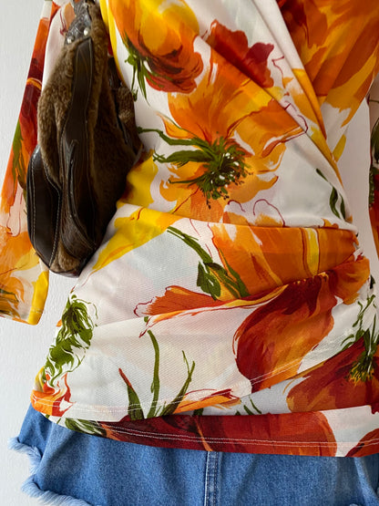 Adorable floral blouse-Size L