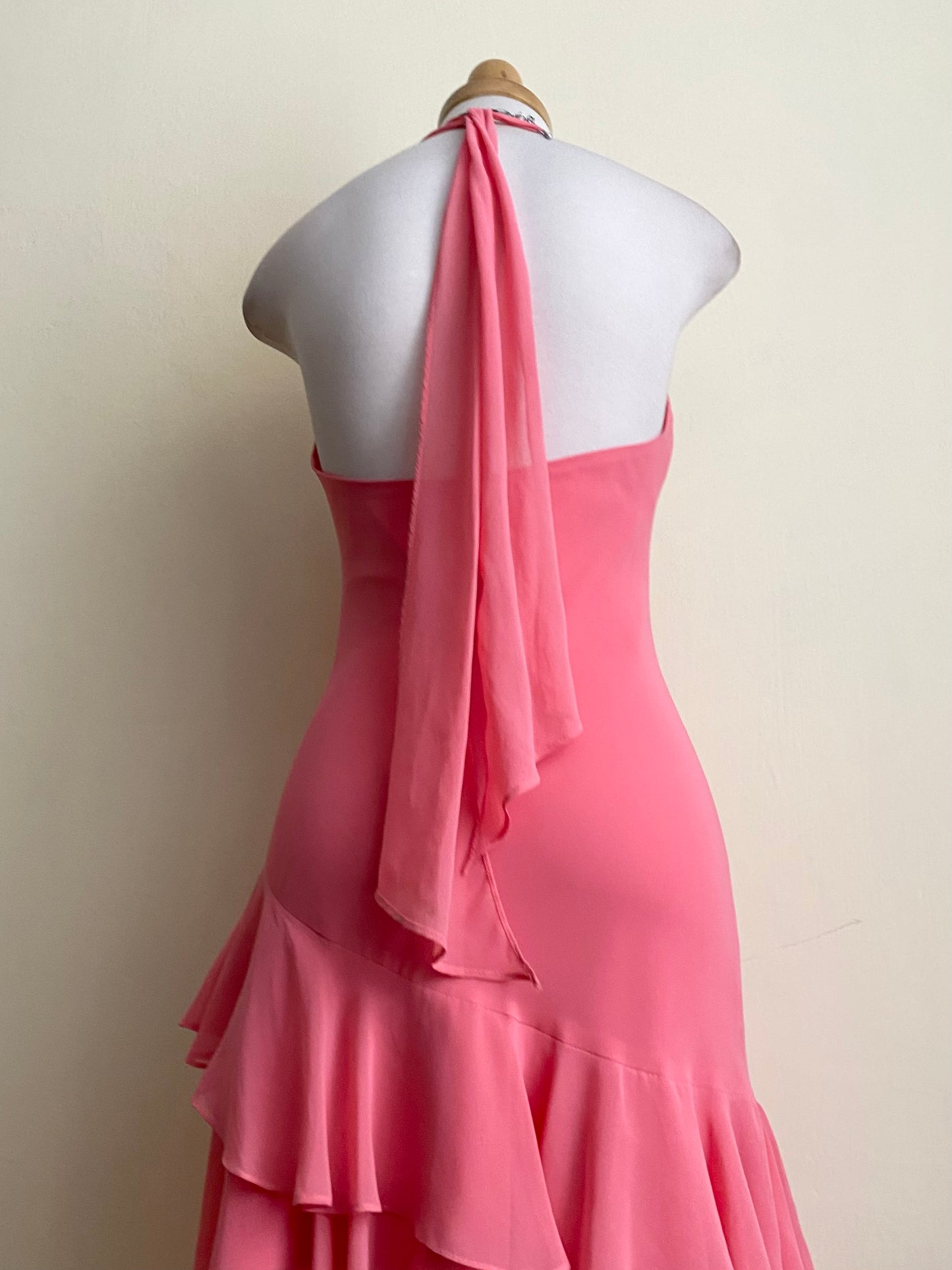 Coral pink fairy dress