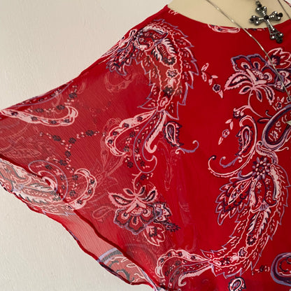 Boho chic blouse