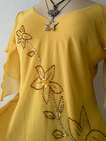 Fairy top with orchids