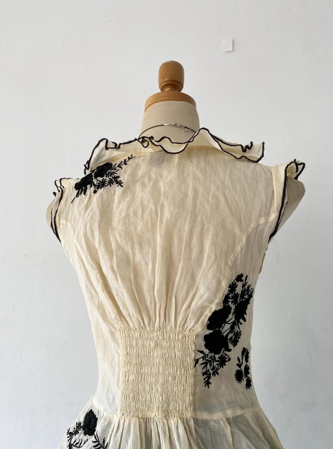 Boho top with embroidery designs