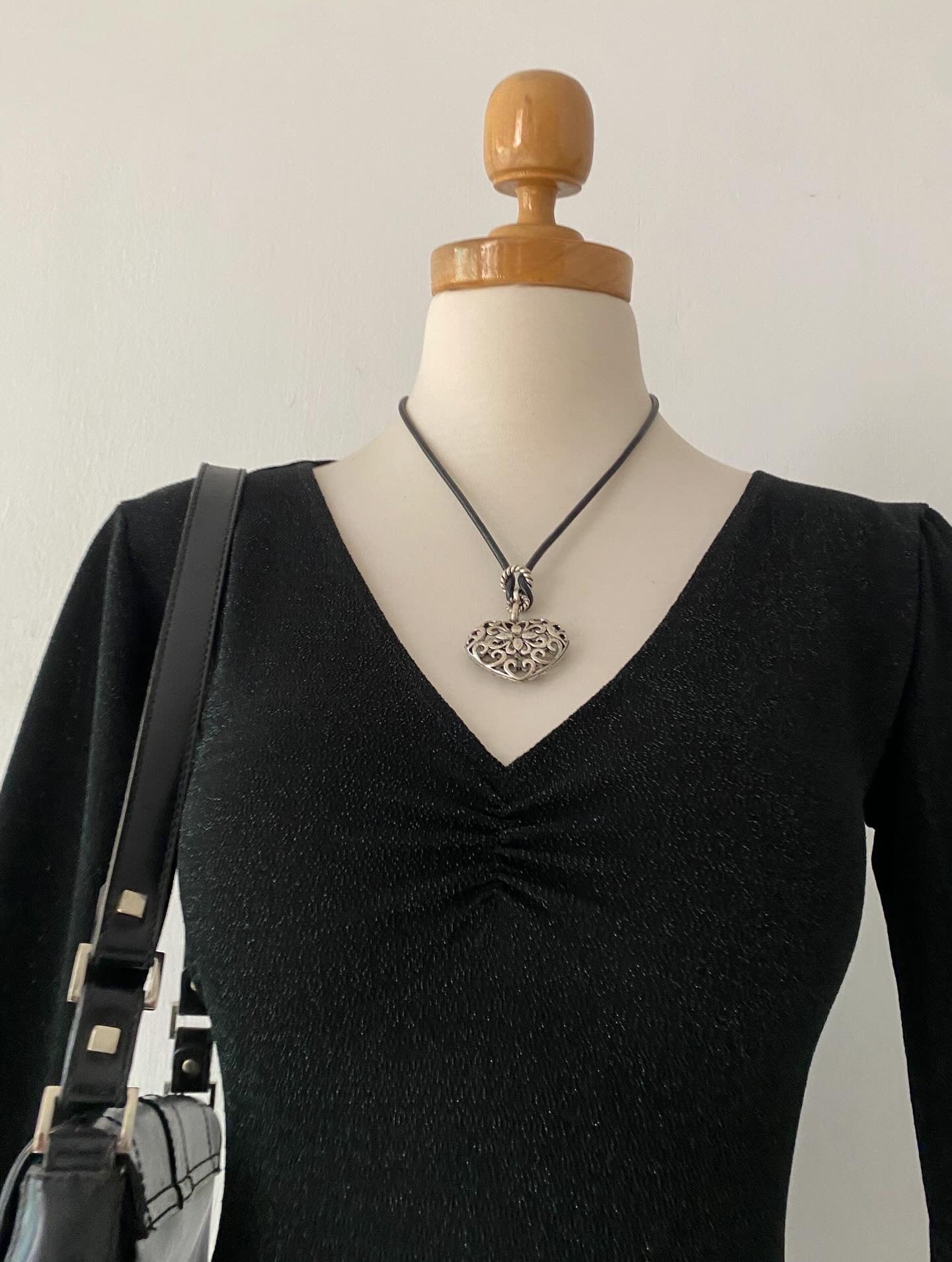 Bell-sleeved top