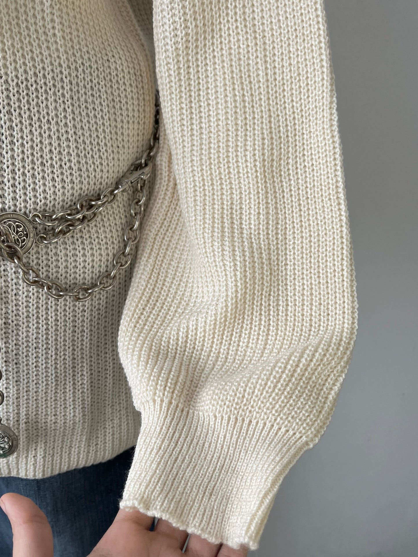 Off shoulder sweater