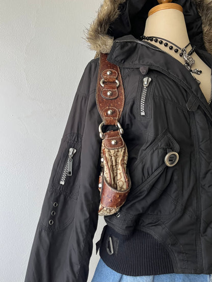 Padded jacket with hood