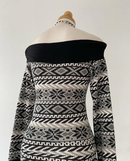 Knitted polydress