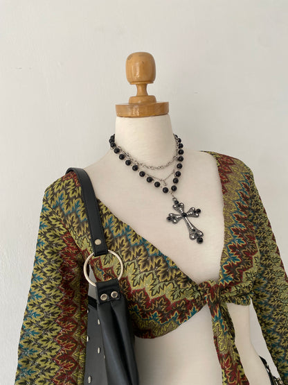 Boho chic cardigan-size XS
