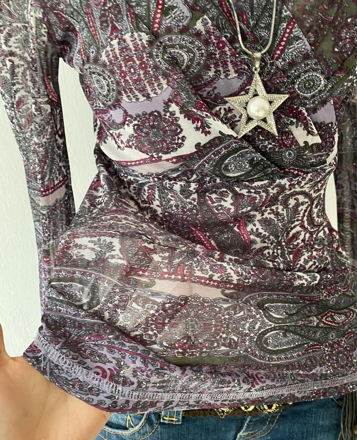 Bohemian chic Tatienne top