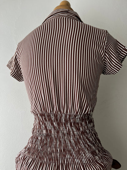 Adorable striped blouse with bows